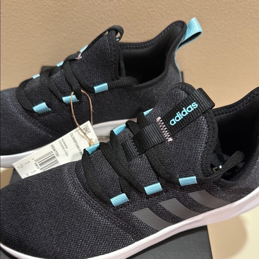 Adidas Cloudfoam Pure 2.0 Women’s Size 7.5 Running Shoes Navy Blue H04759-Z022 - Picture 9 of 16